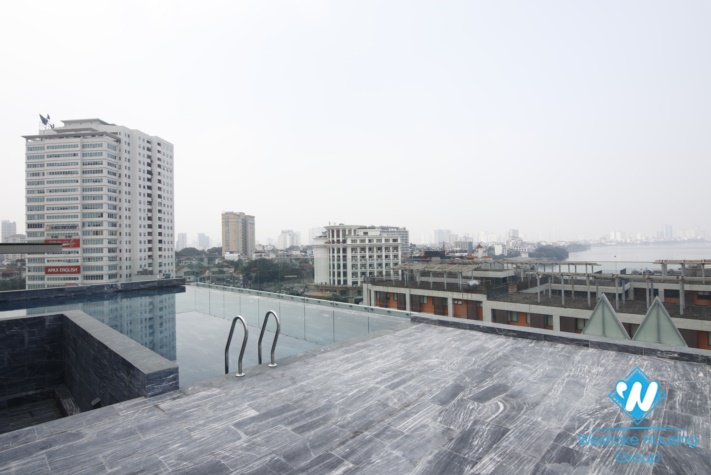 A Luxury High-End 1 bedrooms apartment for rent on Thuy Khue